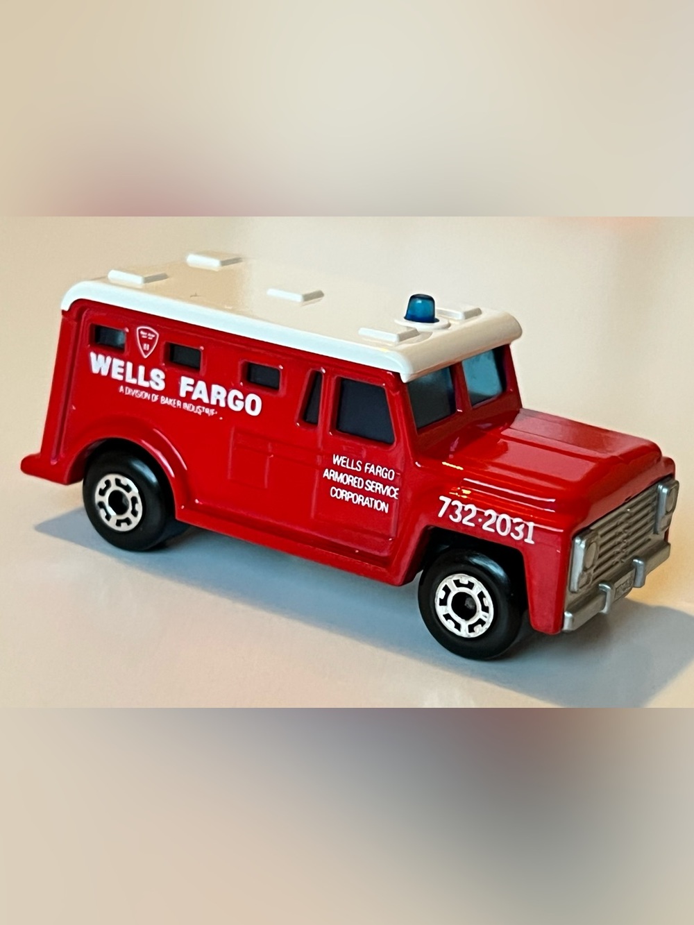 Vintage Matchbox Superfast 1978 No. 69 Wells Fargo Armored Truck Lesney